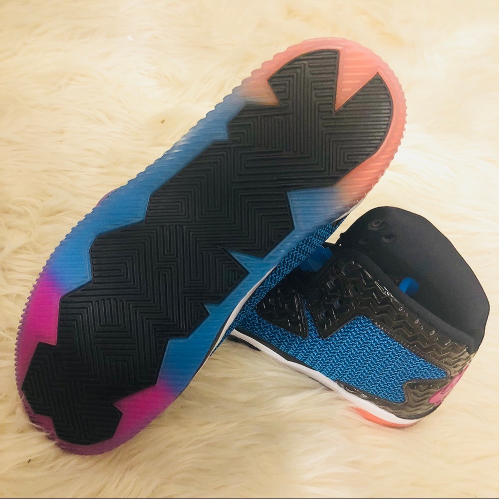 Nike Air Jordan Spike Blue Basketball Sneakers 13 - Picture 4 of 7